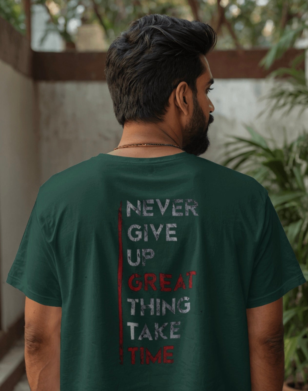 Greatness Takes Time,oversized T-shirt - Rockz